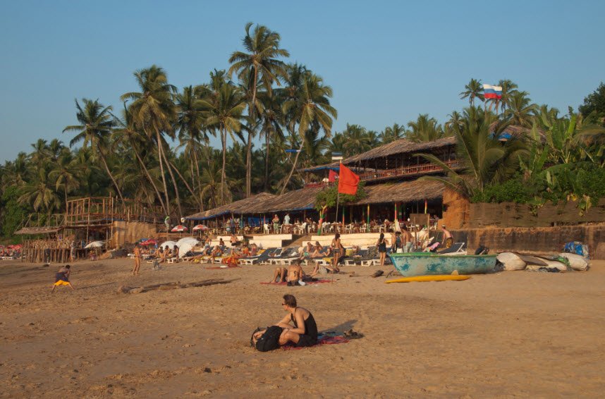 Anjuna Beach, Anjuna, India